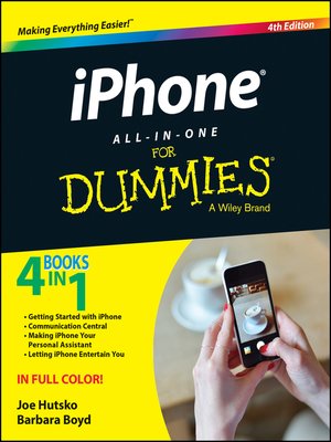 cover image of iPhone All-in-One for Dummies